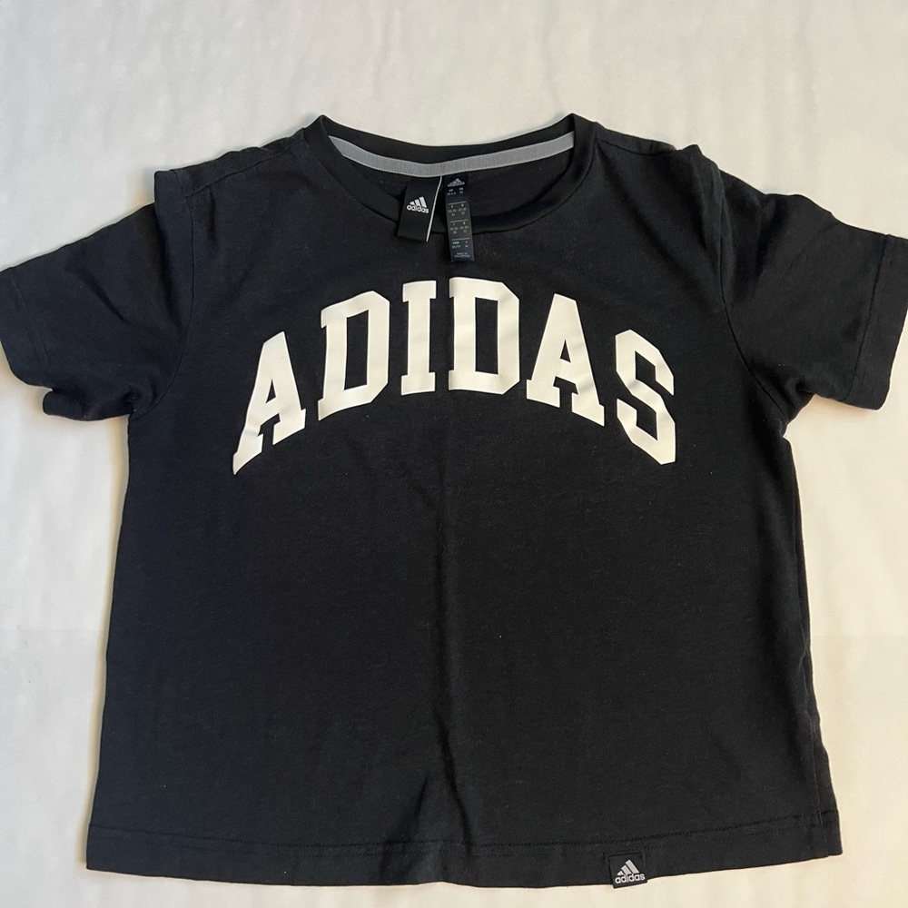 Adidas black top. Size xs.